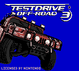 Test Drive - Off-Road 3 Title Screen